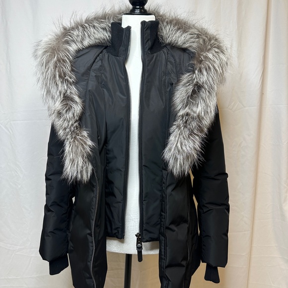 Mackage Jacket with Silver Signature Collar - Women's small - Picture 8 of 9